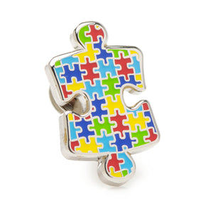 Autism Awareness Puzzle Lapel Pin
