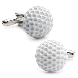 Enamel Golf Ball Cufflinks
