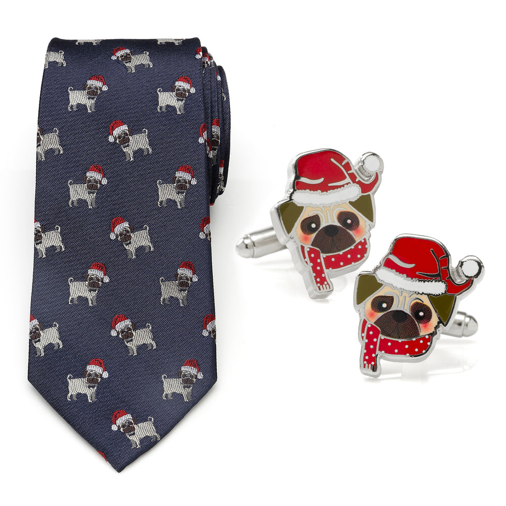 Santa Pug Gift Set