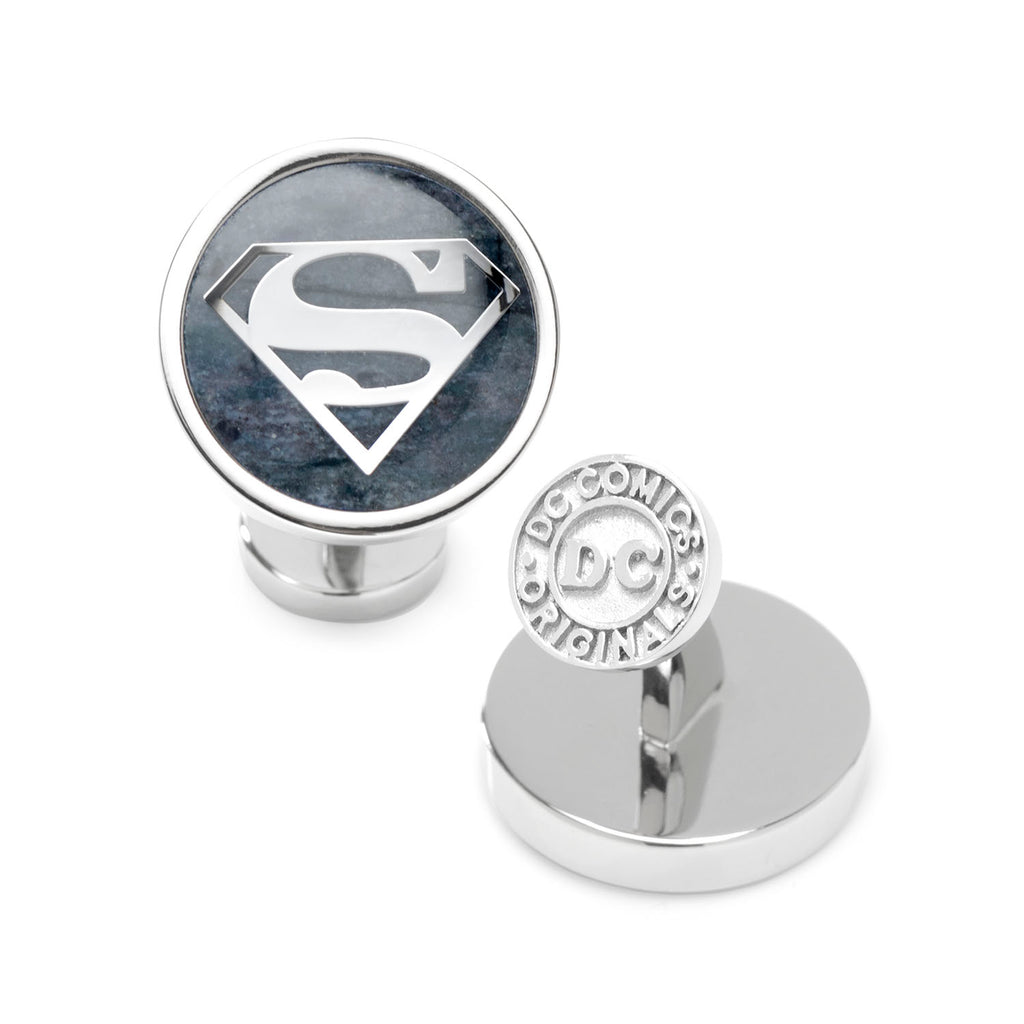 Superman Navy Gemstone Cufflinks