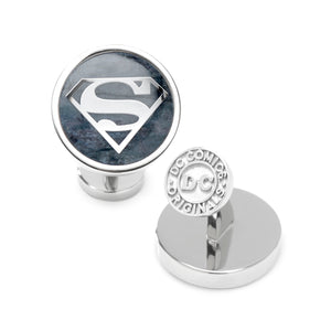 Superman Navy Gemstone Cufflinks