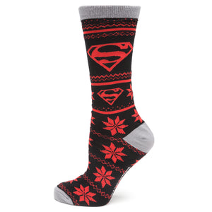 Superman Fair Isle Socks