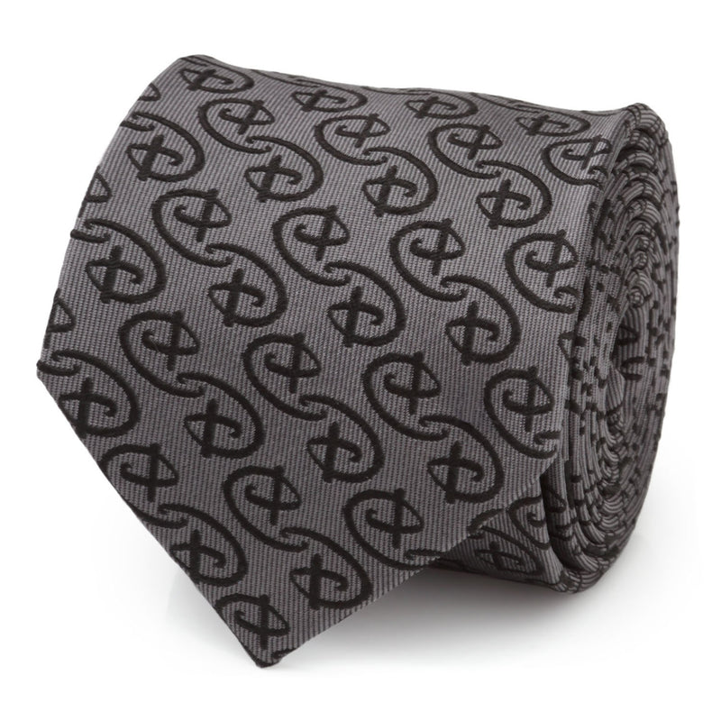 Disney Logo Gray Men's Tie