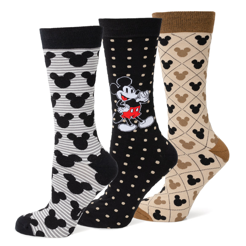 Mickey Mouse 3 Pair Sock Gift Set