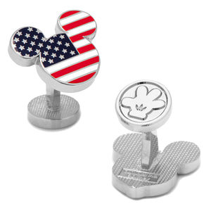 Stars and Stripes Mickey Mouse Cufflinks
