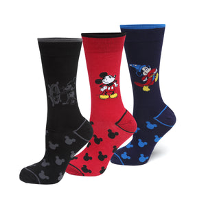 Mickey's 90th Anniversary 3 Pair Socks Gift Set