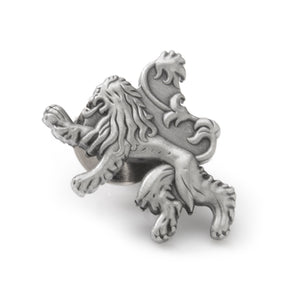 Lannister Lion Antiqued Lapel Pin