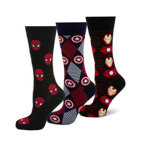 Favorite Avengers 3 Pair Socks Gift Set
