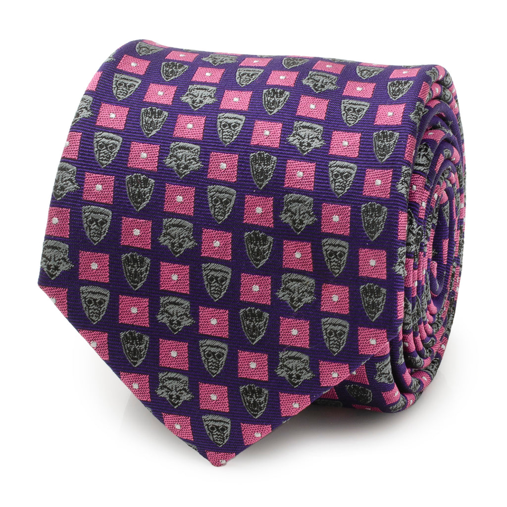 Guardian's of the Galaxy Purple Men's Tie