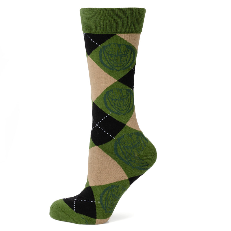 Groot Argyle Green Men's Socks