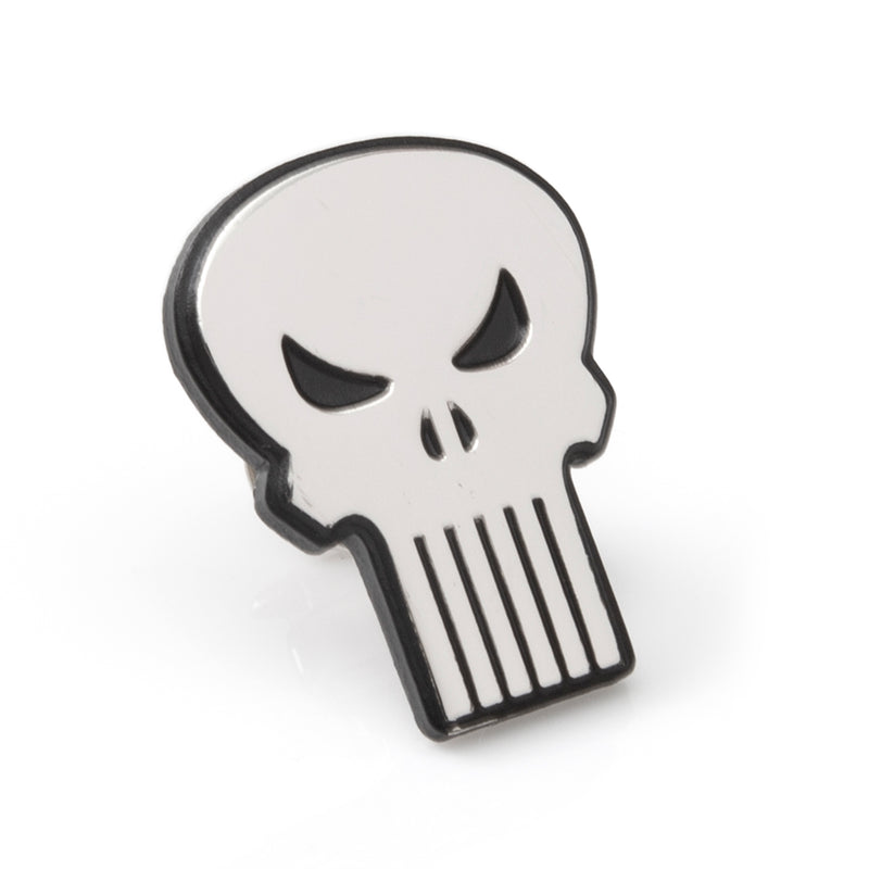 The Punisher Silver Lapel Pin