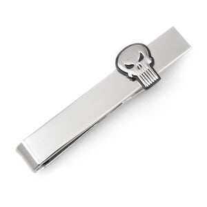 The Punisher Silver Tie Bar