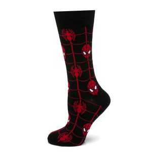 Spider-Man Web Black Socks