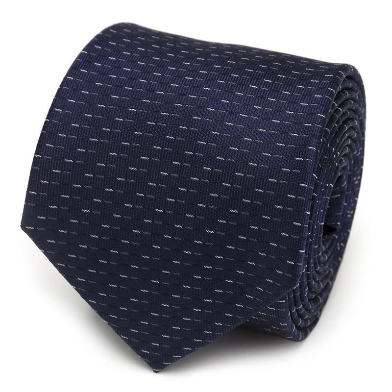 Blue Pattern Men's Tie