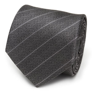 Woven Gray Stripe Men's Tie