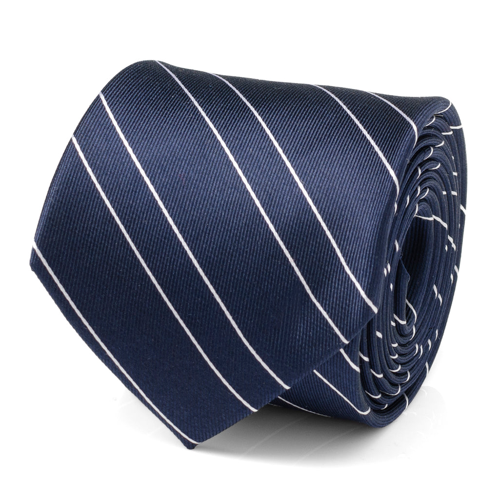 Classic Navy Stripe Men's Tie