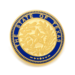 State of Texas Seal Lapel Pin