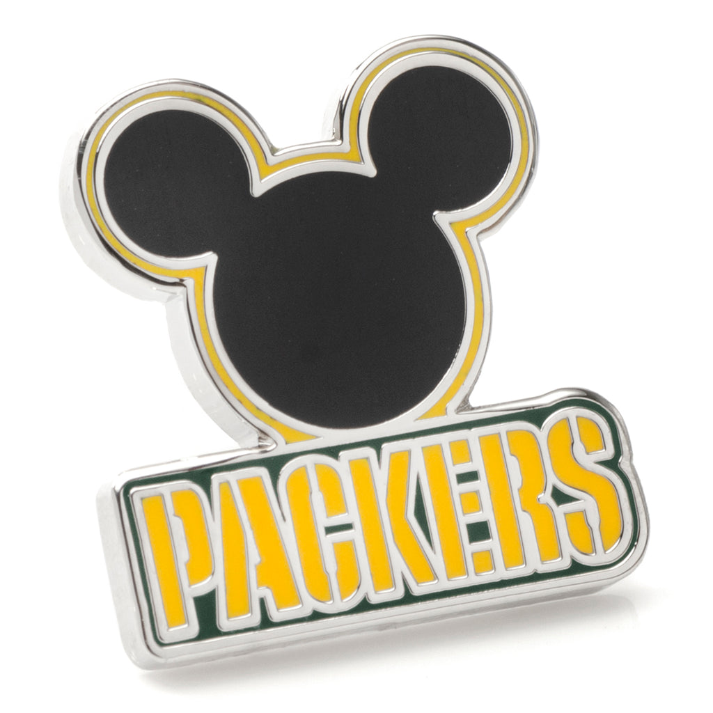 Mickey & Green Bay Packers Lapel Pin