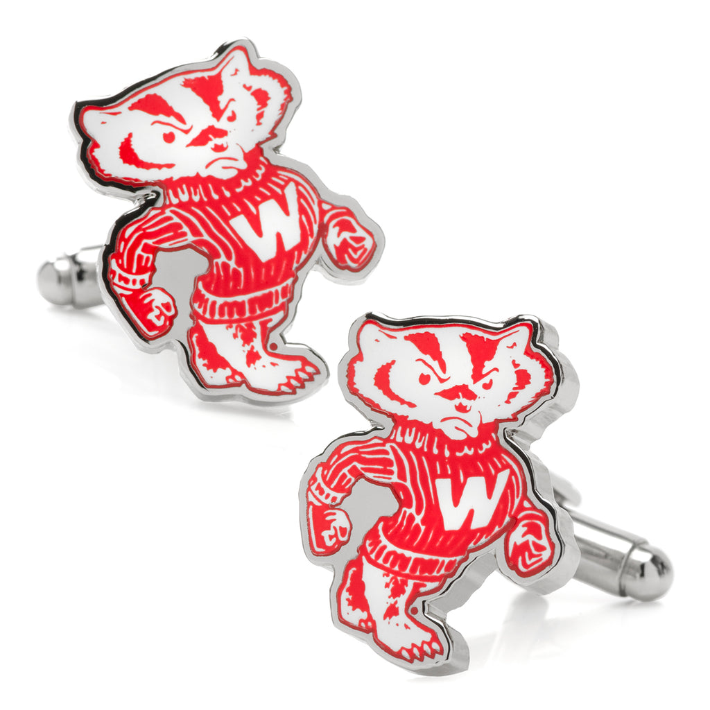 Vintage University of Wisconsin Badgers Cufflinks