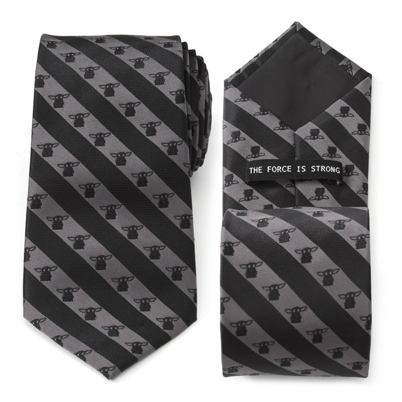 The Child Charcoal Stripe Men's Tie