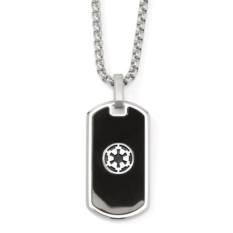 Imperial Rebel Reversible Stainless Steel Necklace