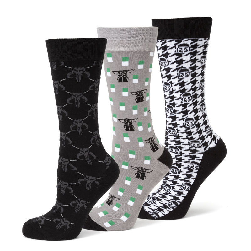 The Mandalorian 3 Pair Socks Gift Set