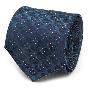Millennium Falcon Dot Blue Men's Tie