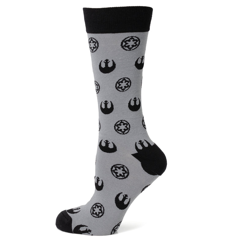 Rebel Imperial Gray Men's Socks
