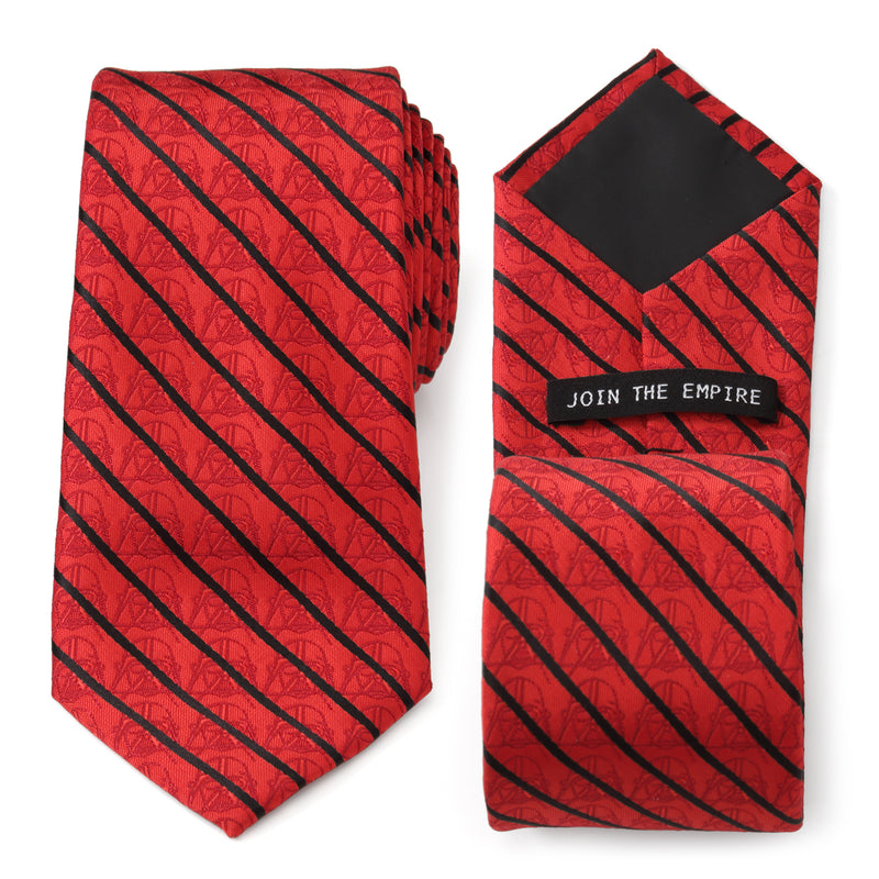 Vader Red Stripe Men's Tie