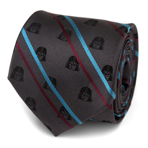 Darth Vader Black Striped Men's Tie